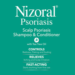 Nizoral etiqueta sin fragancias destaca fórmula suave para piel sensible.