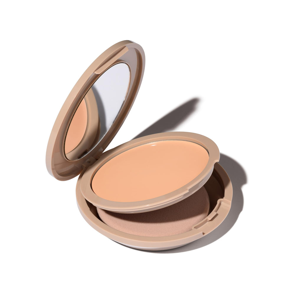 No Makeup Makeup Foundation muestra textura ligera para un acabado natural