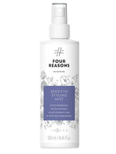 No nothing Very Sensitive Styling Mist botella sin fragancia para uso suave.