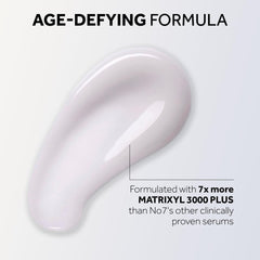 Aplicación facial del booster No7 para cuidado diario de la piel