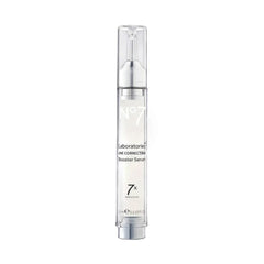 No7 Laboratories serum corrector de lineas, botella mostrando la textura suave y hidratante