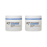 No7 Lift & Luminate: crema en bote para hidratación diaria.