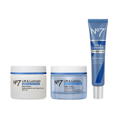 Crema de día No7 Lift & Luminate con SPF 30 para protección y luminosidad.