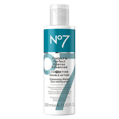 No7 Protect & Perfect, agua limpiadora de doble acción para limpiar rostro y desmaquillar suavemente