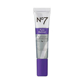 No7 Pure Retinol para ojos: bote compacto para uso nocturno suave y práctico.