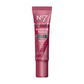 No7 Restore Renew en frasco, hidratación profunda para piel madura.