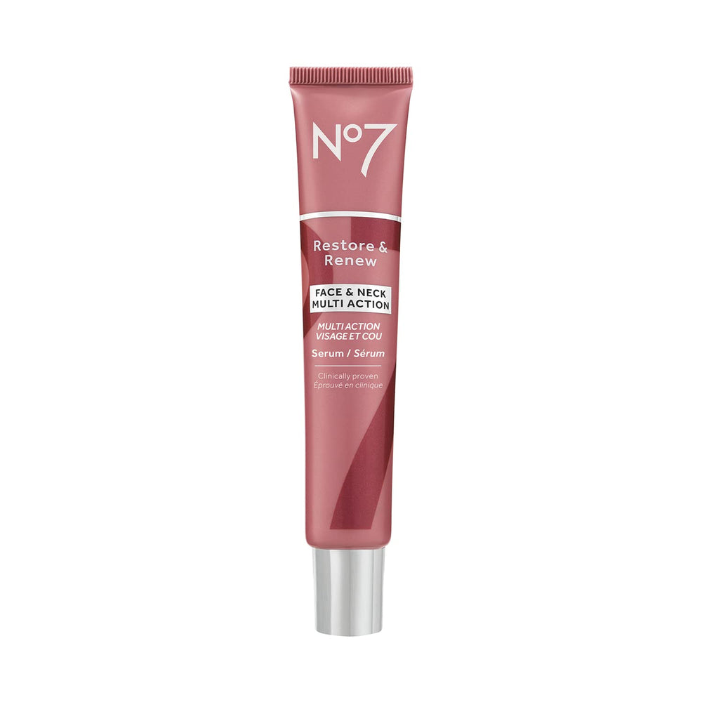 Serum No7 para rostro y cuello, hidratación suave y tersa.