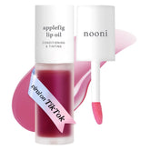 NOONI Aceite labial Applefig textura satinada para labios suaves