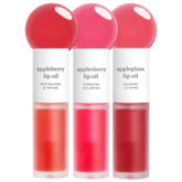 NOONI Aceite labial con semilla de manzana, empaque compacto para viaje y uso diario.
