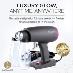 Cosmo 8 oz: solución bronceadora de Norvell con acabado natural.