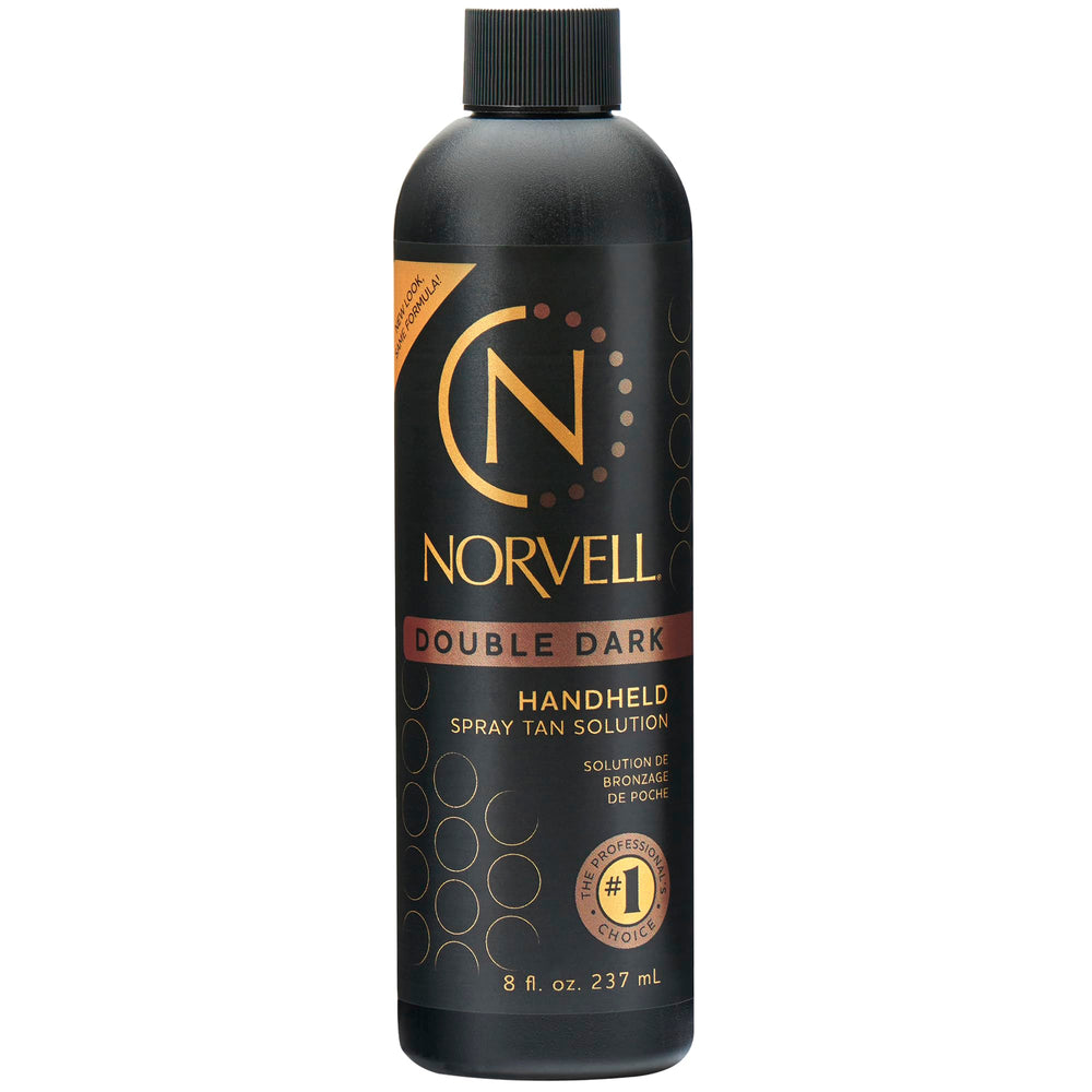 Norvell Premium Spray Tan, frasco de 8 oz para uso profesional, bronceado profundo.