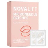 NOVALIFT Micro Eye Patches pack front showing convenient packaging for easy access