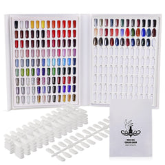 Noverlife muestrario 216 colores de uñas para comparar tonos fácilmente en salón.