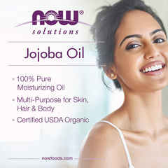NOW Foods Aceite de jojoba: uso en cuerpo para hidratación diaria