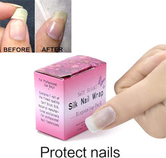 NT-ling protección uñas fibra seda, capa duradera