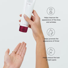 Nu Skin 180°: etiqueta detallada con vitamina C y beneficios antioxidantes