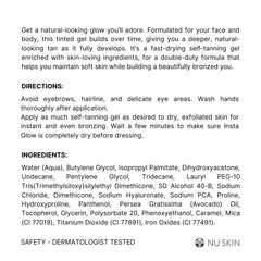 Nu Skin Sunright Insta Glow Gel autobronceador, aplicación en piel para bronceado gradual