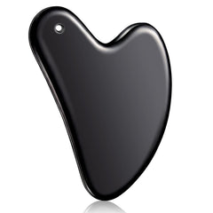 Nuanchu Gua Sha rostro-acero-inoxidable: masaje suave e higiénico para la piel.