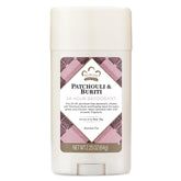 Nubian Heritage desodorante Patchouli Buriti: botella con protección de 24 horas.