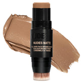Nudestix Nudies Bronze Bondi Bae: barra bronce mate para rostro y ojos, tono cálido natural