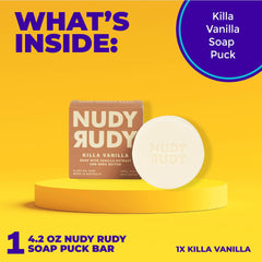 Nudy Rudy Killa Limpieza Suave cuida la piel durante duchas diarias