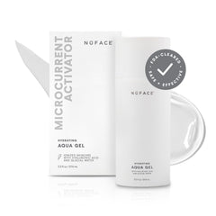 NuFACE Aqua Gel Activator, gel conductor suave para microcorrientes faciales
