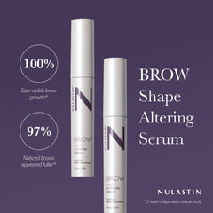 NULASTIN tubo nuevo optimizado para cejas, facilita la saturación de la brocha.