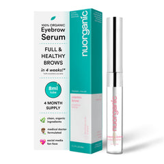 NuOrganic Cosmic Brow: aplicador preciso para definir cejas con control.