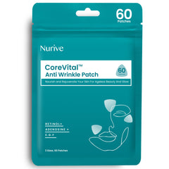 Nurive parche arrugas avanzado, empaque compacto para uso nocturno sin residuo