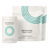 Nutrafol Balance, bouteille: soutien potentiel à l’épaisseur capillaire et à la couverture du cuir chevelu.