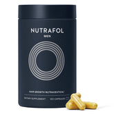 Nutrafol Men – botella de cápsulas para crecimiento del cabello