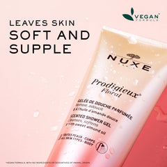 Notas florales pomelo magnolia almizcle iluminan la piel durante el baño diario