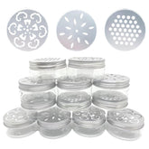 Nwsrayu: botes de 80 ml con tapa hueca para difusión de aromas.