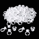 NXJ INFILILA: anillos de pegamento desechables para extensiones de pestañas, cómodo uso diario