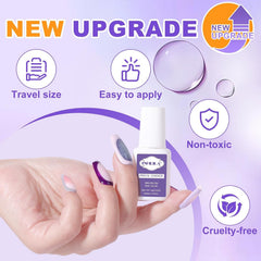 NXJ INFILILA, aplicador con pincel para aplicación precisa de uñas.