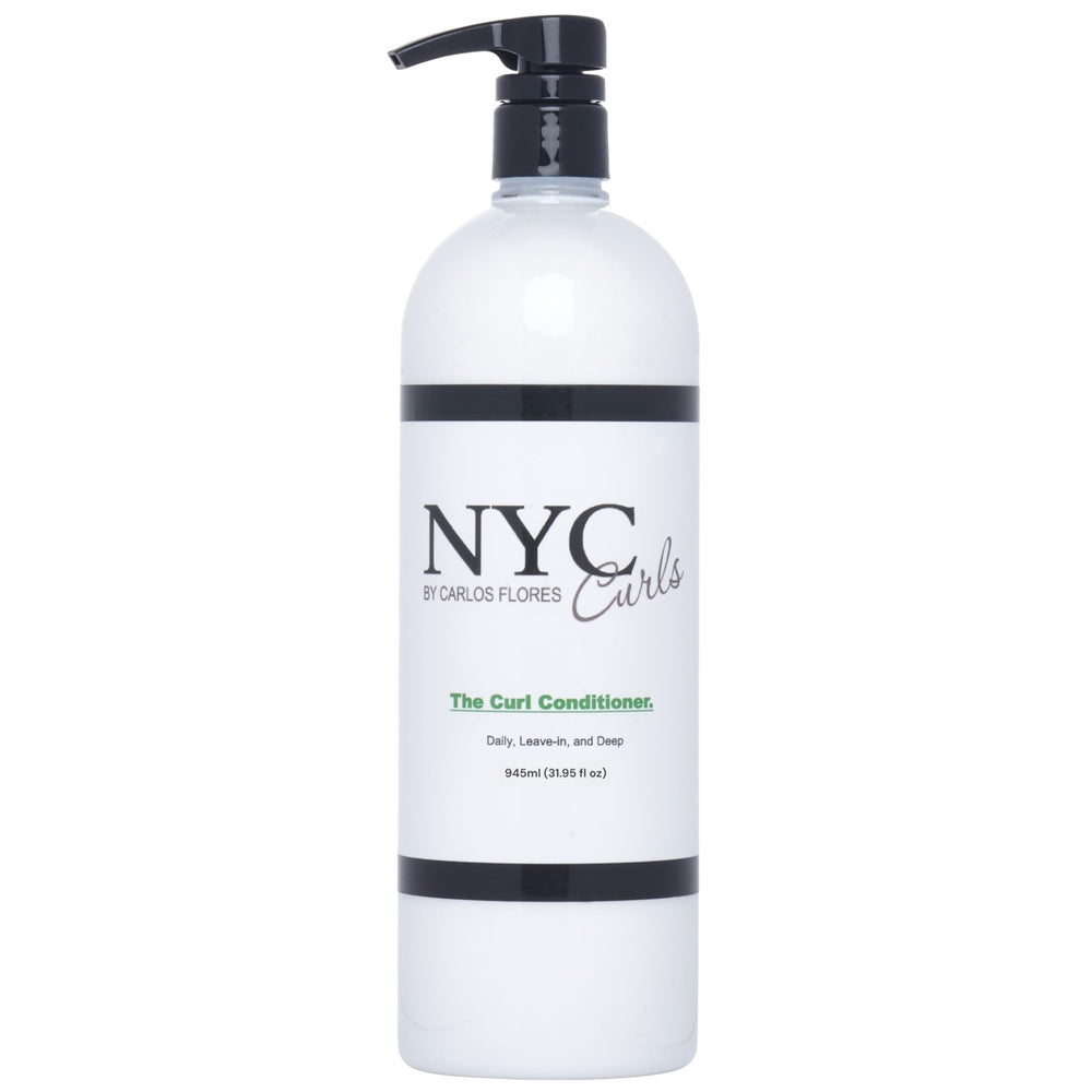 Acondicionador NYC Curls en botella de 945 ml para rizos definidos y suaves