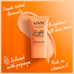 Primer translúcido NYX Bright Maker para acabado natural y duradero