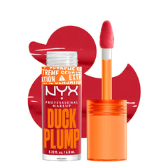 NYX brillos labiales voluminizador con jengibre picante en botella.
