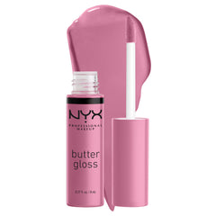 NYX Butter Gloss Eclair: labio sedoso y sin pegajosidad para uso diario.