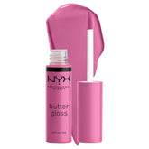Butter Gloss Merengue de NYX brinda brillo sedoso para labios sin pegaridad