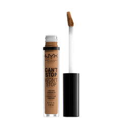 NYX PROFESSIONAL MAKEUP Can't Stop Won't Stop Contour Concealer: cobertura 24h para ojeras.