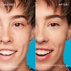 Nyx correcteur-stick Vanille : couvrance modulable et fini naturel.