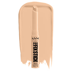 Nyx correcteur-stick Vanille : texture crémeuse et application homogène.