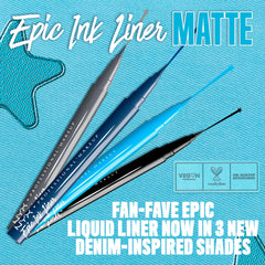 Acabado mate resistente para delineados duraderos con NYX Epic Ink Liner.
