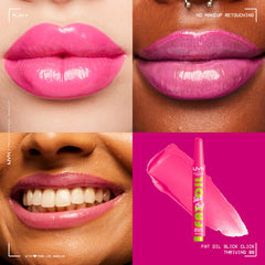 NYX Fat Oil Slick Click, aplicación precisa para color uniforme.