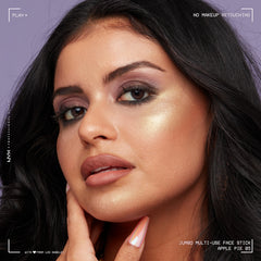 Iluminador sólido de NYX aporta brillo natural y luminosidad sin esfuerzo.