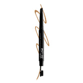 NYX PROFESSIONAL MAKEUP Fill & Fluff: punta teardrop para cejas definidas y precisas
