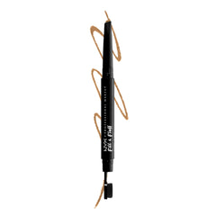 NYX PROFESSIONAL MAKEUP Fill & Fluff: punta teardrop para cejas definidas y precisas