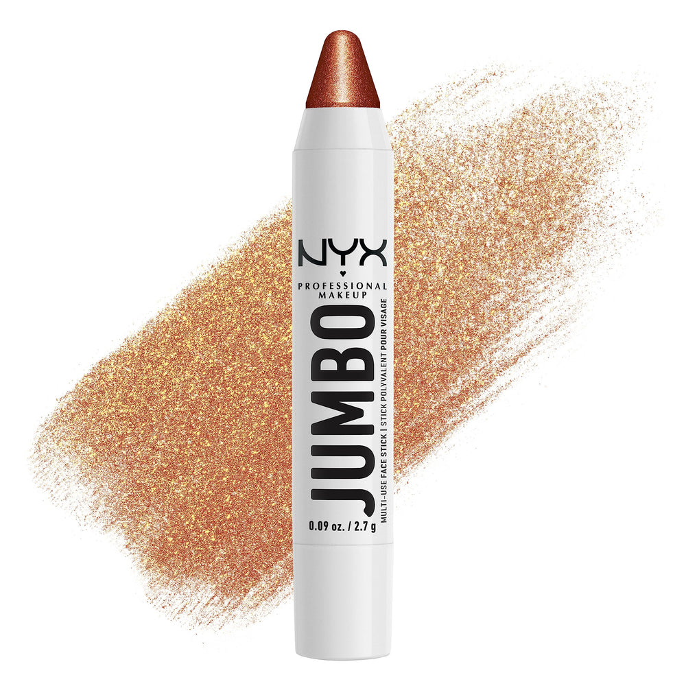 NYX Jumbo Multi-Use Face Sticks Flan, empaque compacto para retoques en cualquier lugar