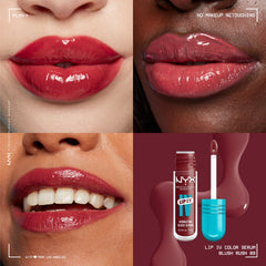 Lip IV de NYX: tinte labial natural rosado para aspecto suave